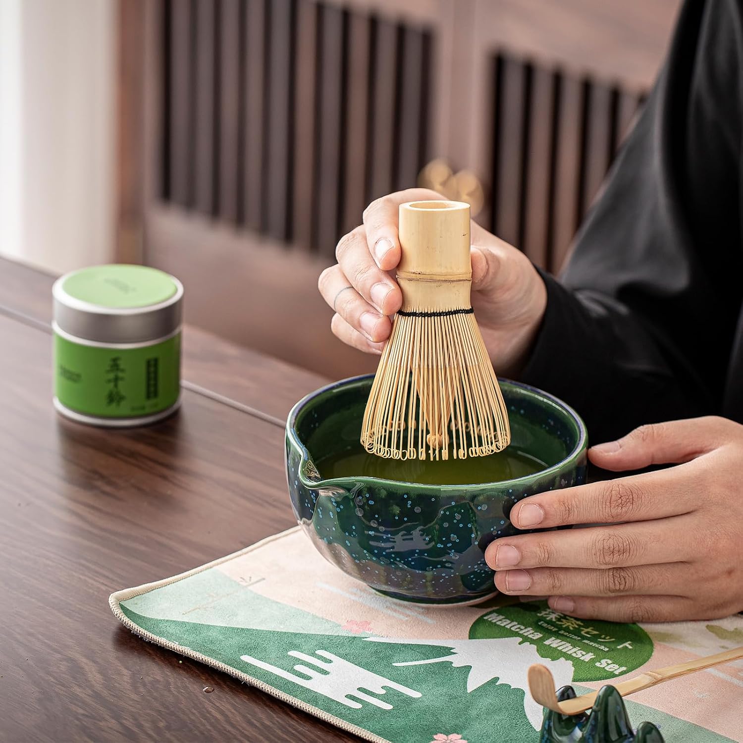 Detalle 2 de Matcha Whisk Set, Bamboo