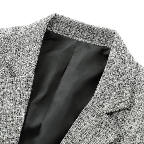 Thumbnail 3 de Allthemen Mens Casual Slim Fit 1‑Button Blazer
