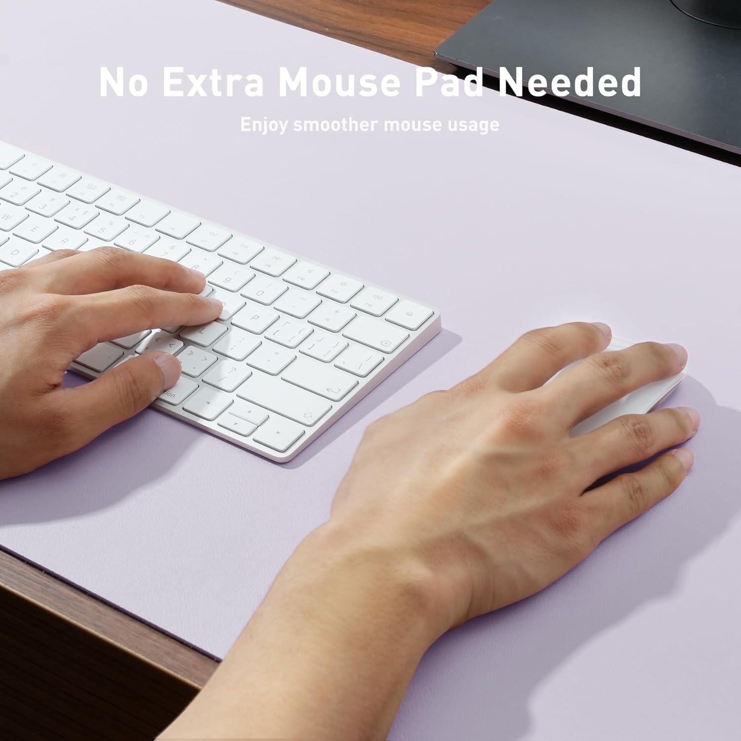Detalle de Aothia Large Synthetic Leather Desk Protector 23.6×13.7 in