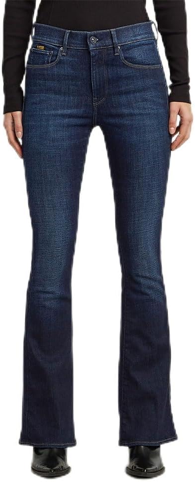 Detalle de G-STAR Donne 3301 Flare Jeans – jeans a zampa, stile urbano e comfort