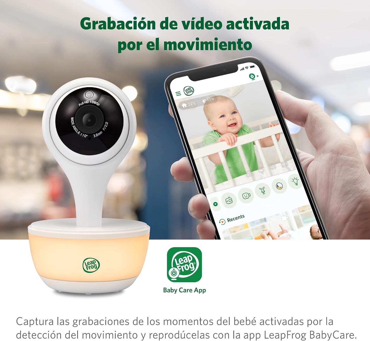 Thumbnail 6 de LeapFrog LF815HD monitor bebé 5"