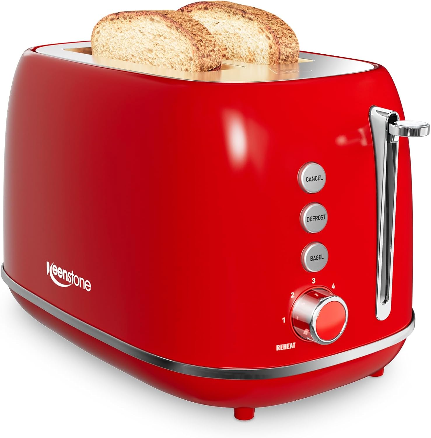 Thumbnail 6 de Keenstone Toaster 2-Slice Wide Slot ๐