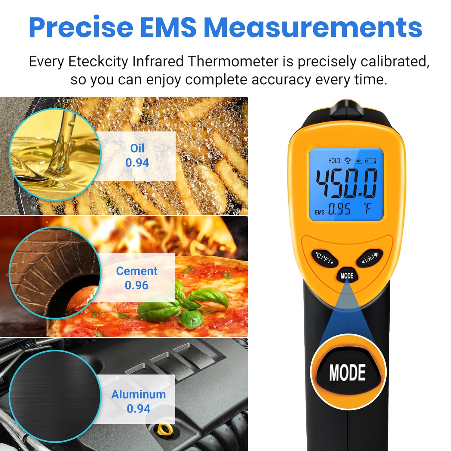 Thumbnail 2 de Etekcity Lasergrip 800 infrared thermometer -50°C