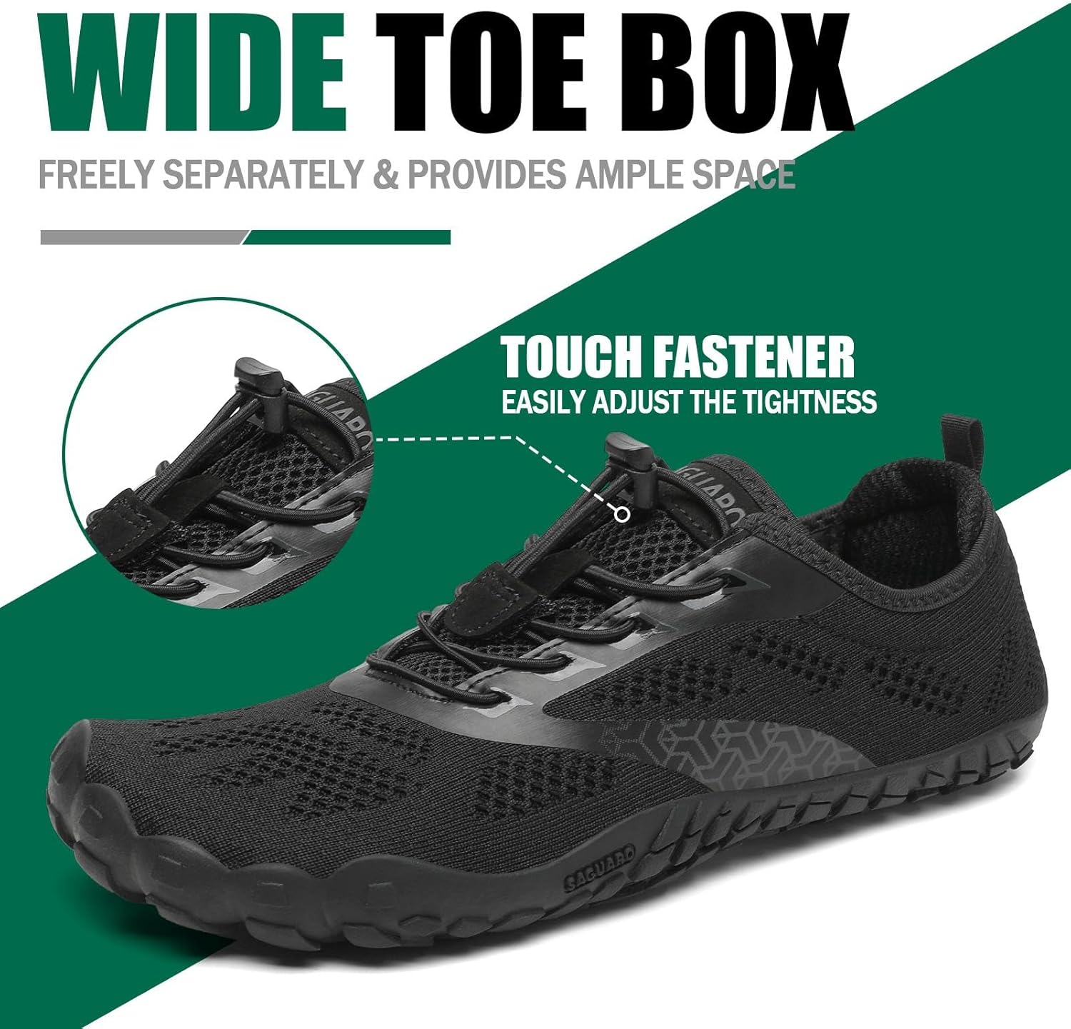 Thumbnail 1 de SAGUARO Barfußschuhe für Herren & Damen – Barfussschuhe mit Zero-Drop, rutschfesten Trailschuh, 360° faltbar (EU Gr. 35–48)