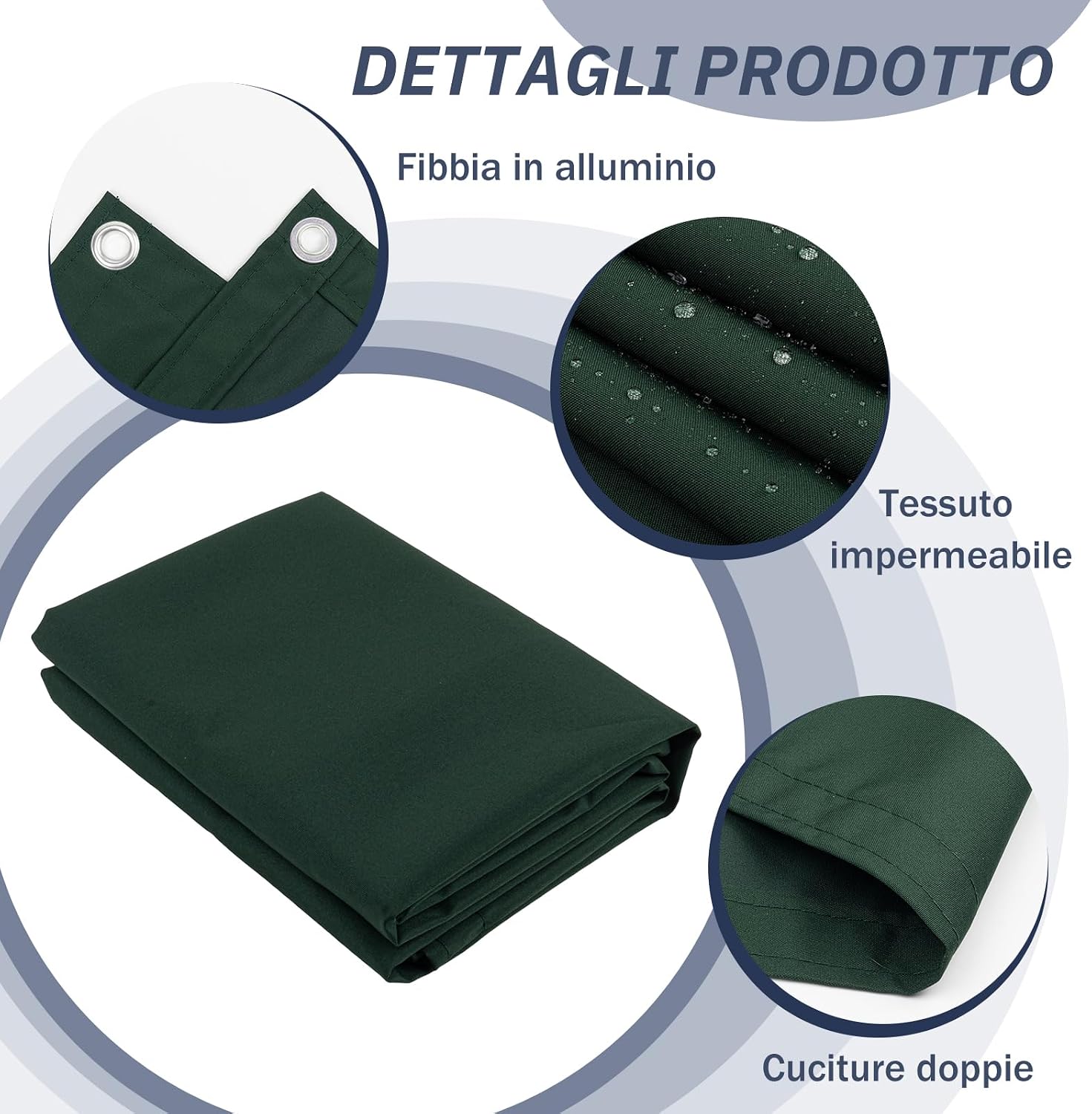 Detalle de HENG FENG Frangivisto Balcone 0.85x8m: protezione privacy resistente e installatione rapida