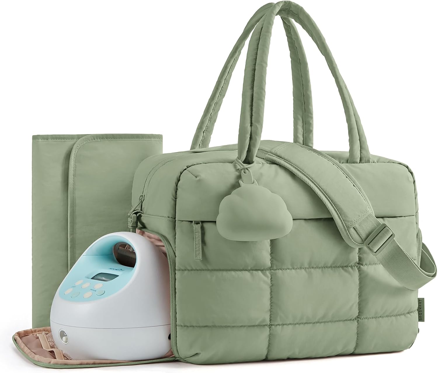 Detalle de BAGSMART Diaper Bag Tote in Splash-Proof Fabric