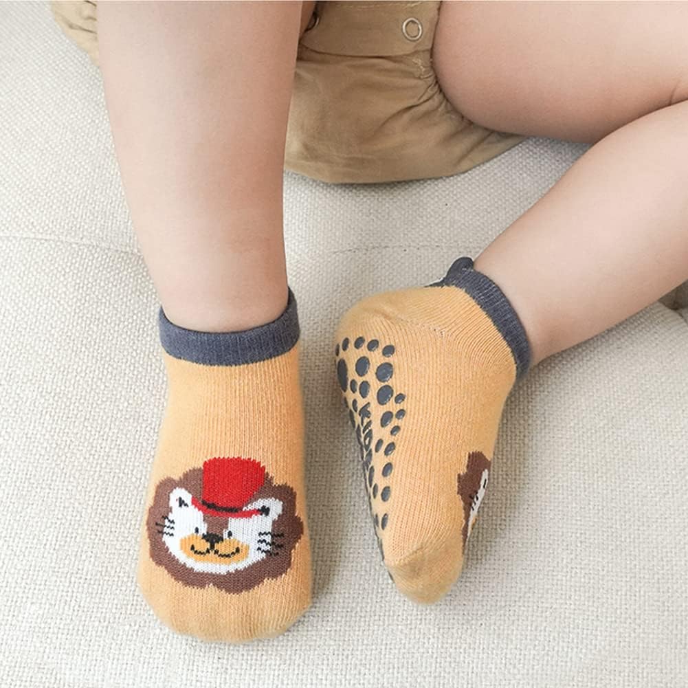 Detalle 2 de Exemaba Baby Non Slip Ankle Socks 5 Pairs