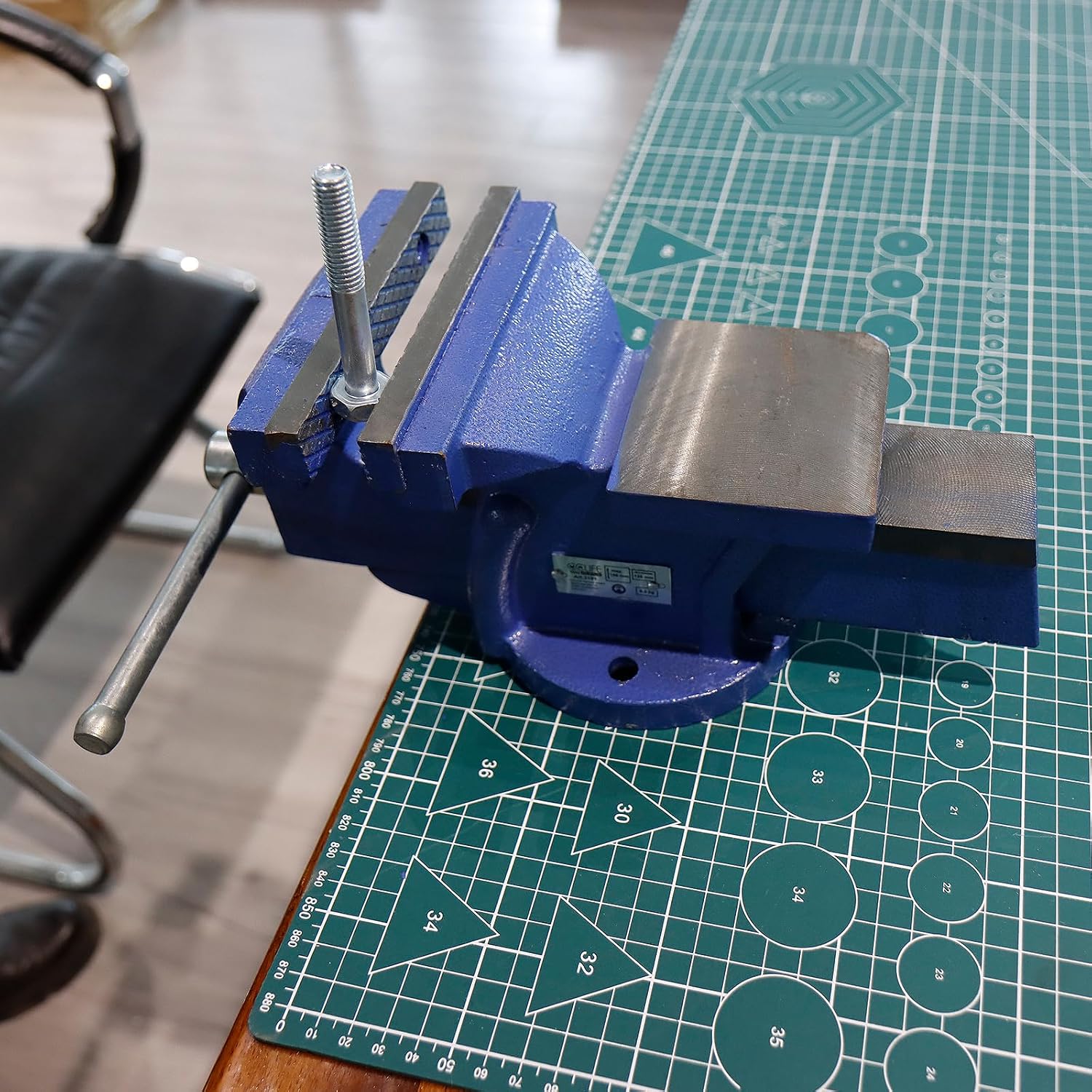Thumbnail 6 de CCLIFE Morsa da Banco 125 mm in Ghisa Professionale – Prestazioni affidabili per officina