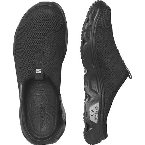Detalle de Salomon Reelax Slide 6.0: zuecos de hombre para pies cansados con amortiguación EVA