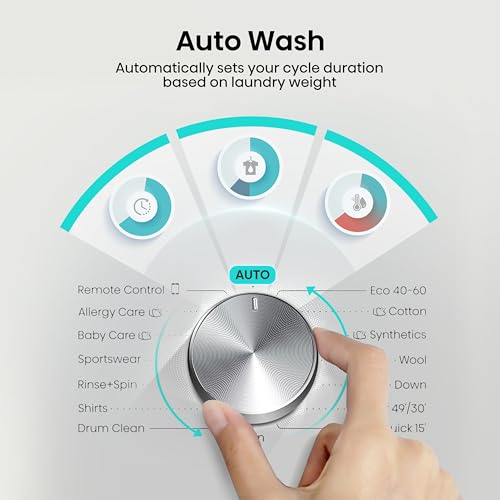 Thumbnail 7 de Hisense 3S WiFi Series WF3S1043BB3 10.5kg Front Load Washing Machine