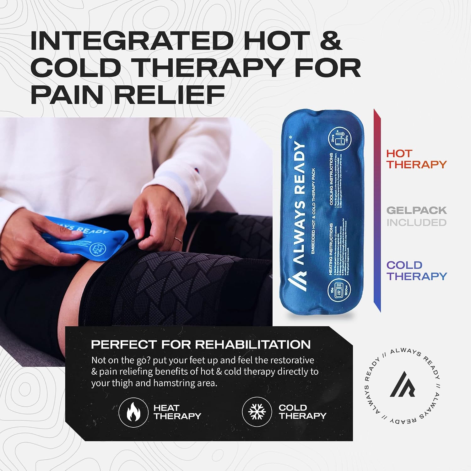 Detalle de Always Ready Thigh Compression Support Sleeve