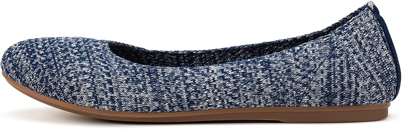 Thumbnail 3 de Frank Mully Damen Ballerinas Slip On Knit – Runde Zehe, bequeme Alltags-Schuhe