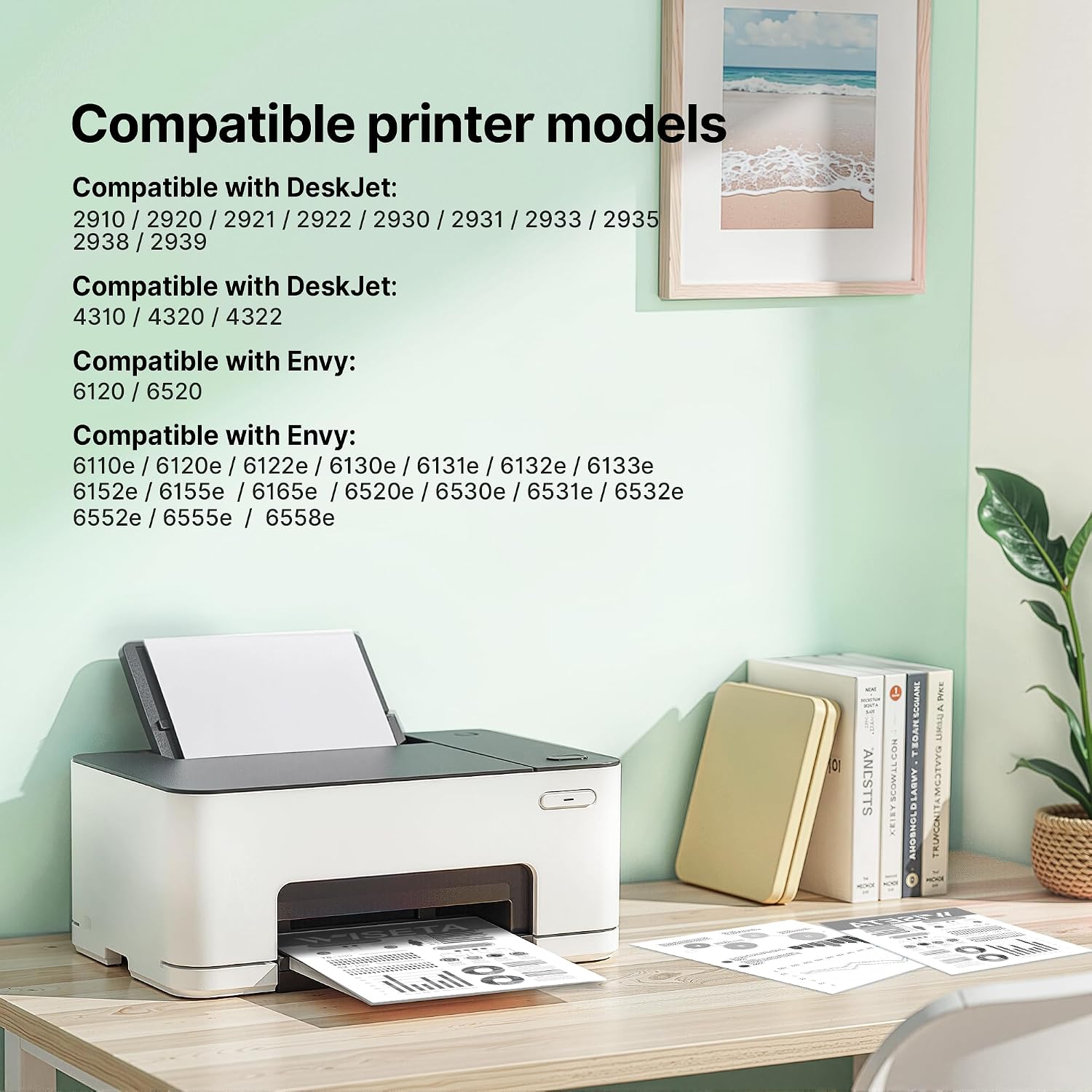 Detalle 2 de 308e 308XL Black Ink Cartridge (7FP20UE) – 2-Box High Yield Pack for HP Envy and DeskJet Series