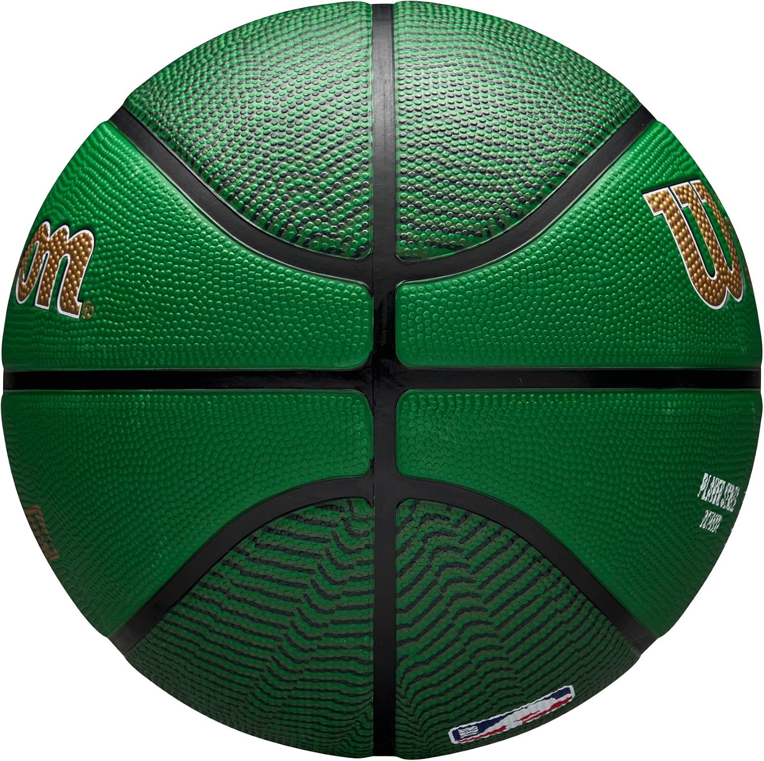 Detalle de Wilson Pallone da Basket da Esterno NBA Player Icon – Lebron James, Taglia 7, Colore Verde/Bianco
