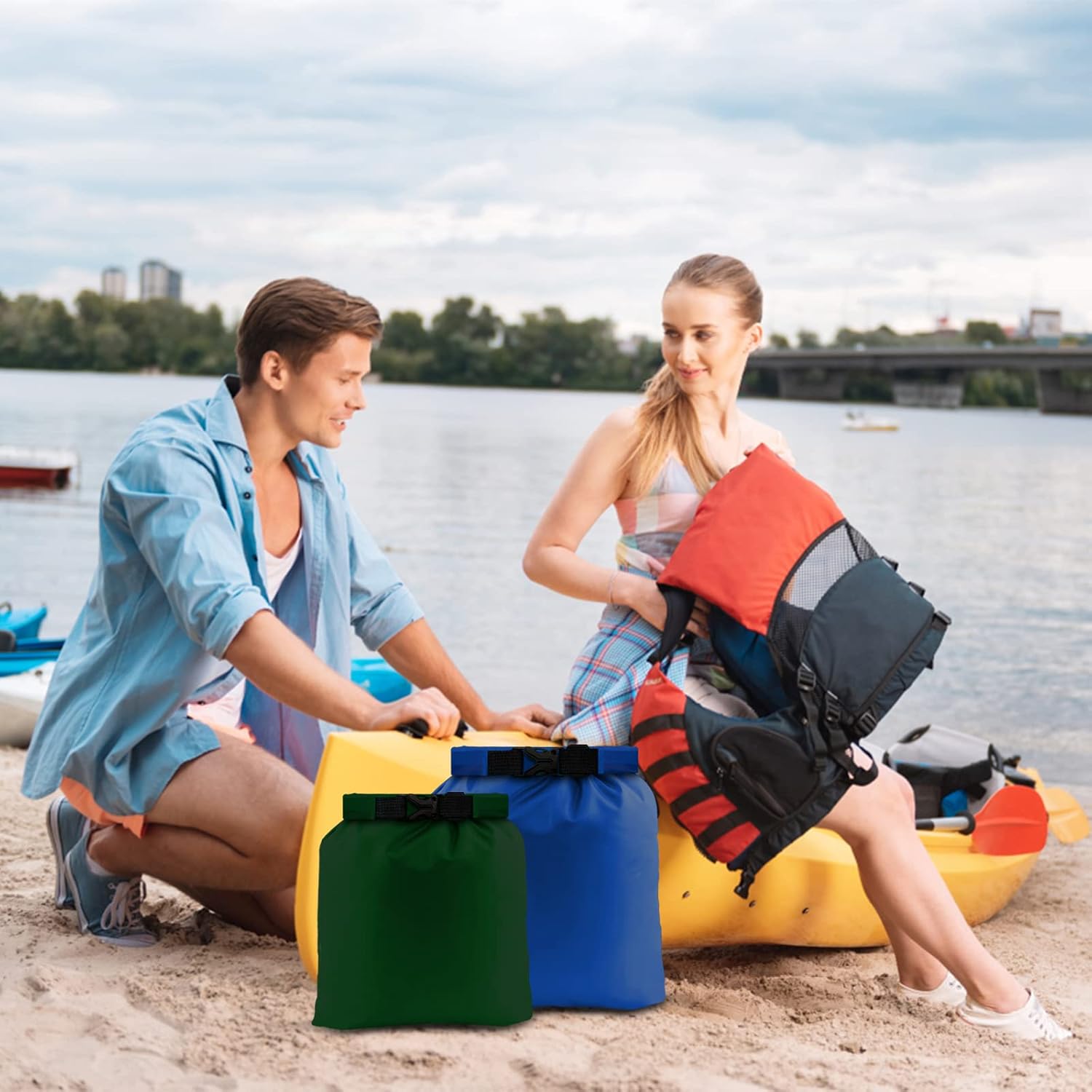 Thumbnail 4 de CNMTCCO Dry Bag Set 6-piece 1.5โ8L for kayaking ๐