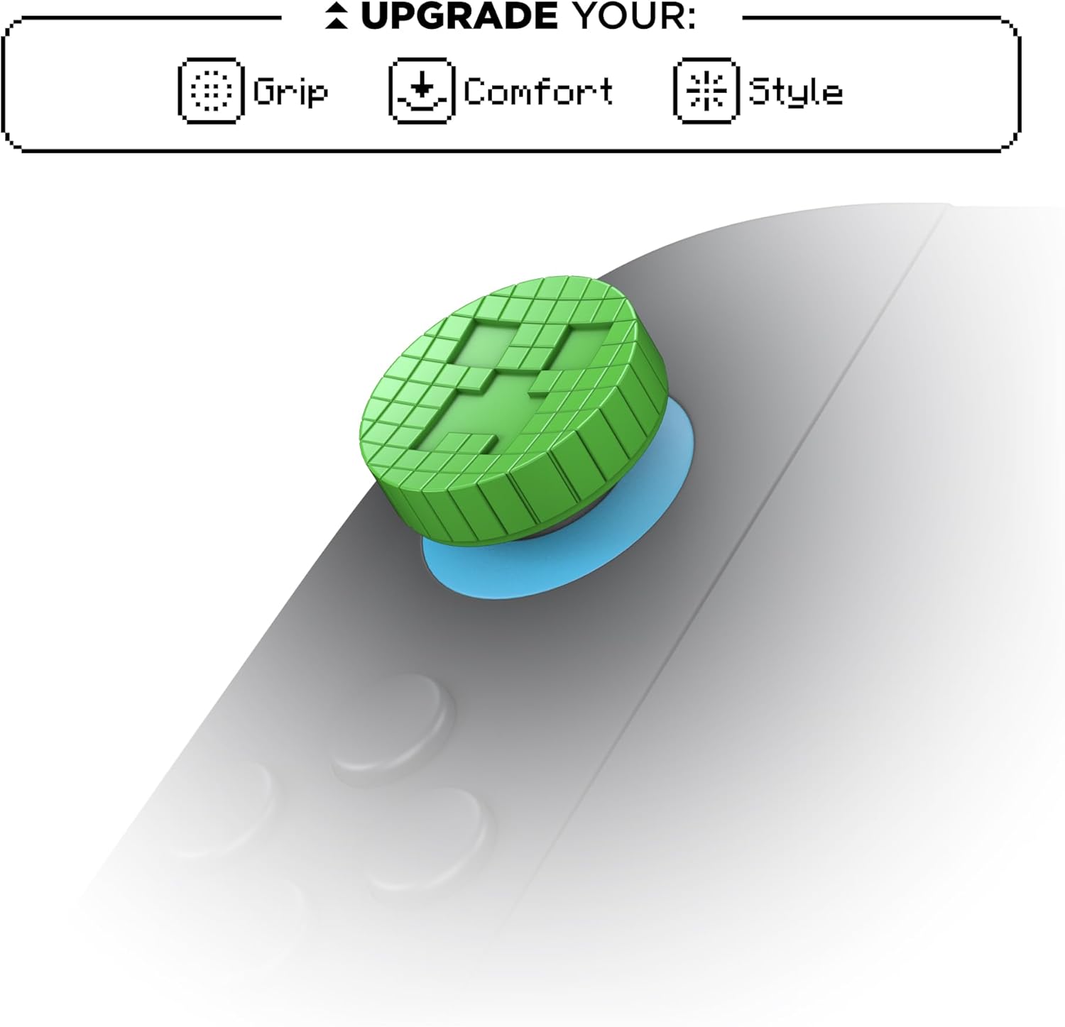 Thumbnail 3 de KontrolFreek Minecraft Creeper Edition grips pour manettes Switch (Pro Controller & Joy-Con)