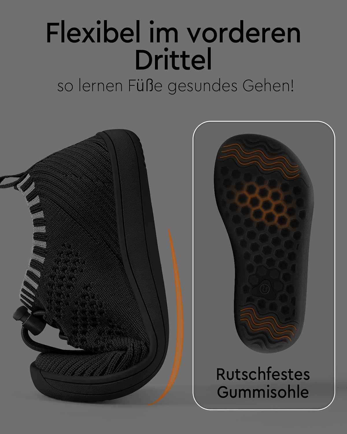 Thumbnail 6 de IceUnicorn Barfußschuhe Kinder Breite