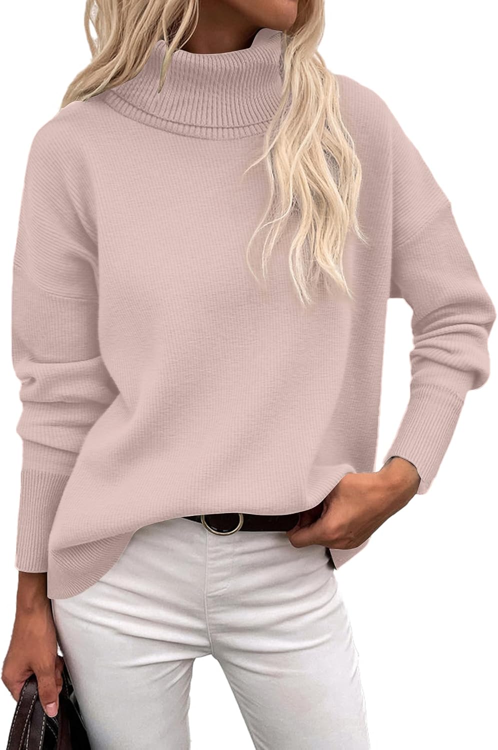 Thumbnail 6 de Zeagoo Turtleneck Sweater High‑Low Hem 2026