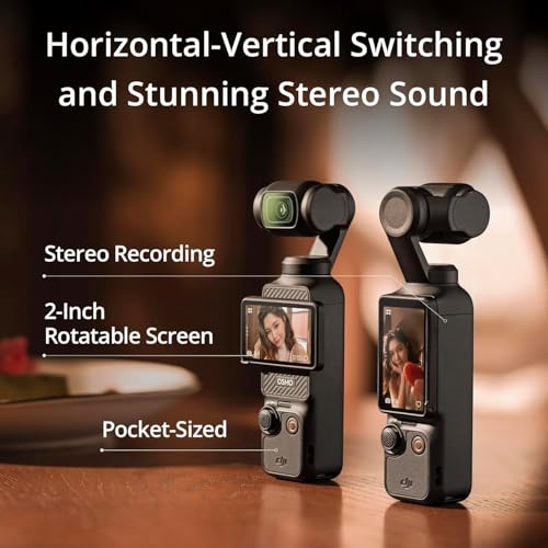 Detalle de DJI Osmo Pocket 3 Vlog Combo: A Compact Powerhouse for On-the-Go Filmmaking