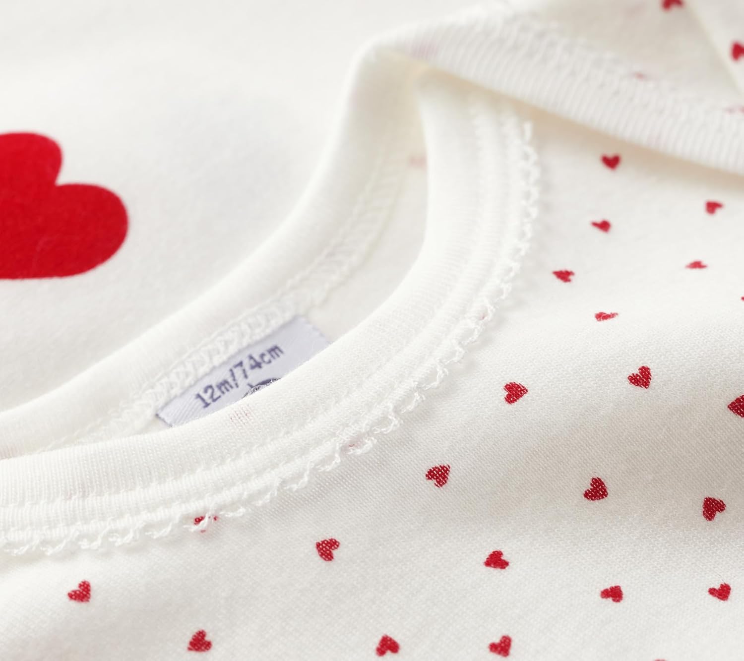 Thumbnail 3 de Petit Bateau A00bb – Body bébé fille en côte (lot de 3)