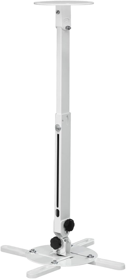 Thumbnail 6 de Support vidéoprojecteur plafond et mur rotatif 360° Hama, inclinable ±30°, réglage en hauteur 44 à 63,4 cm, charge max 15 kg