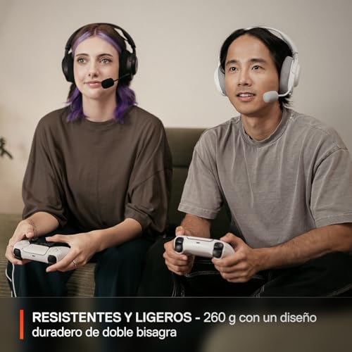 Detalle de SteelSeries Arctis Nova 3P Wireless: auriculares gaming multiplataforma con batería de 40 h y control magnético