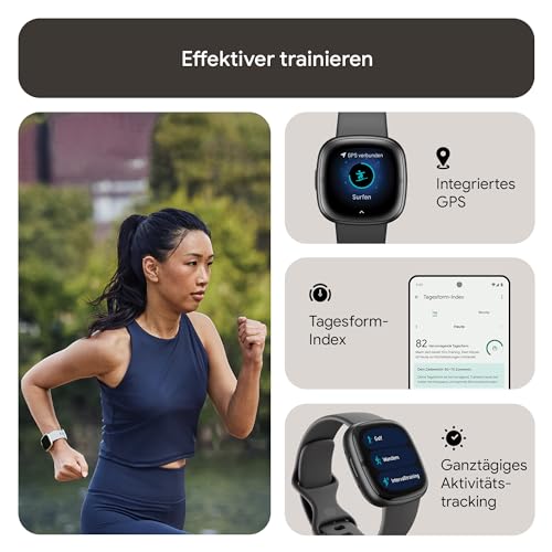 Thumbnail 7 de Fitbit Sense 2: Smartwatch mit EKG, Stressmanagement und GPS