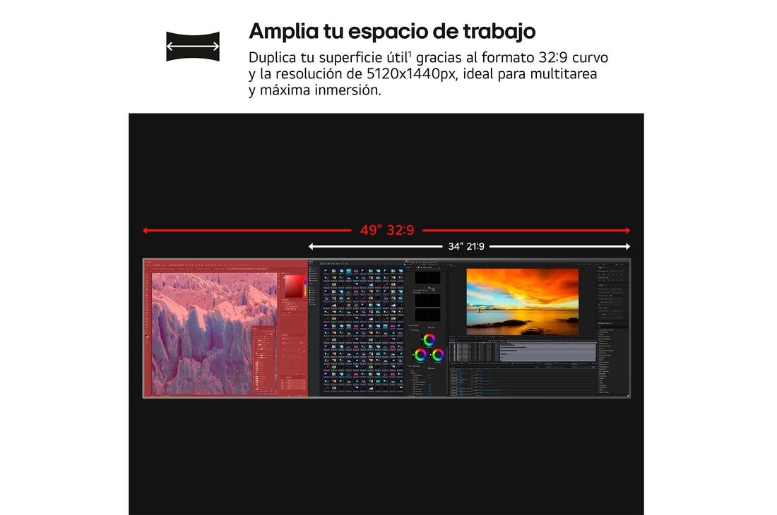 Detalle de LG 49U950A UltraWide 49" 144Hz