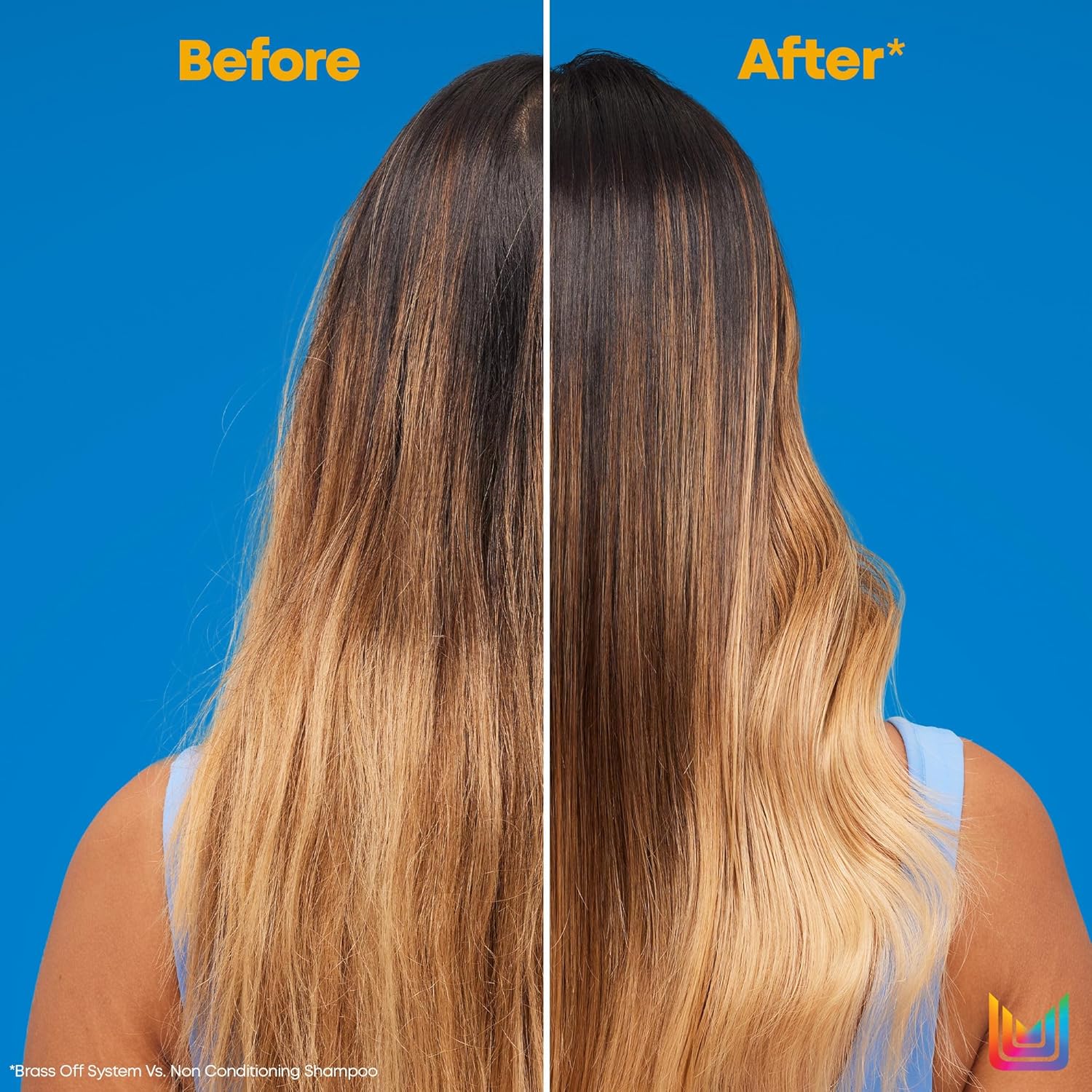 Thumbnail 2 de Matrix Brass Off Blue Toning Shampoo for Orange Undertones on Lightened Hair (Total Results)
