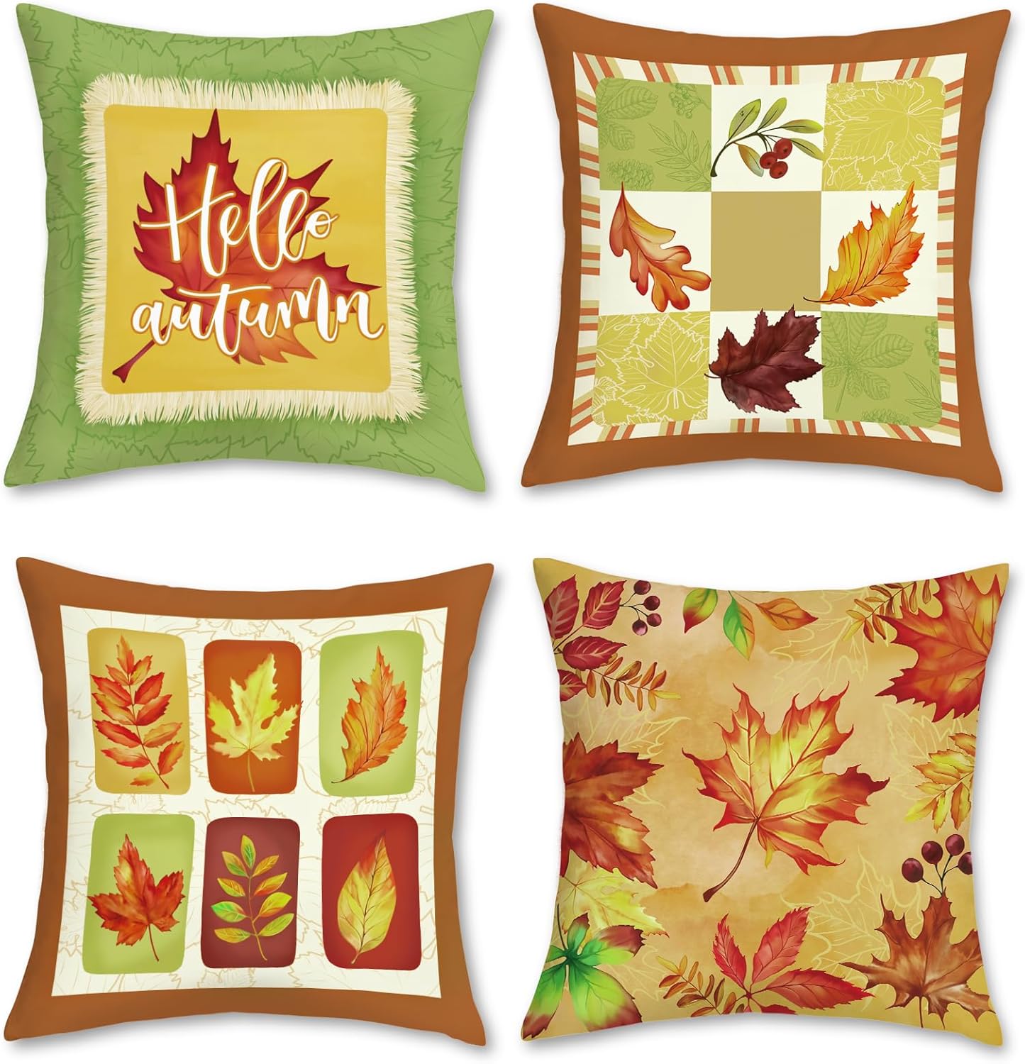Thumbnail 6 de Hello Autumn Cushion Covers 45 x 45 cm