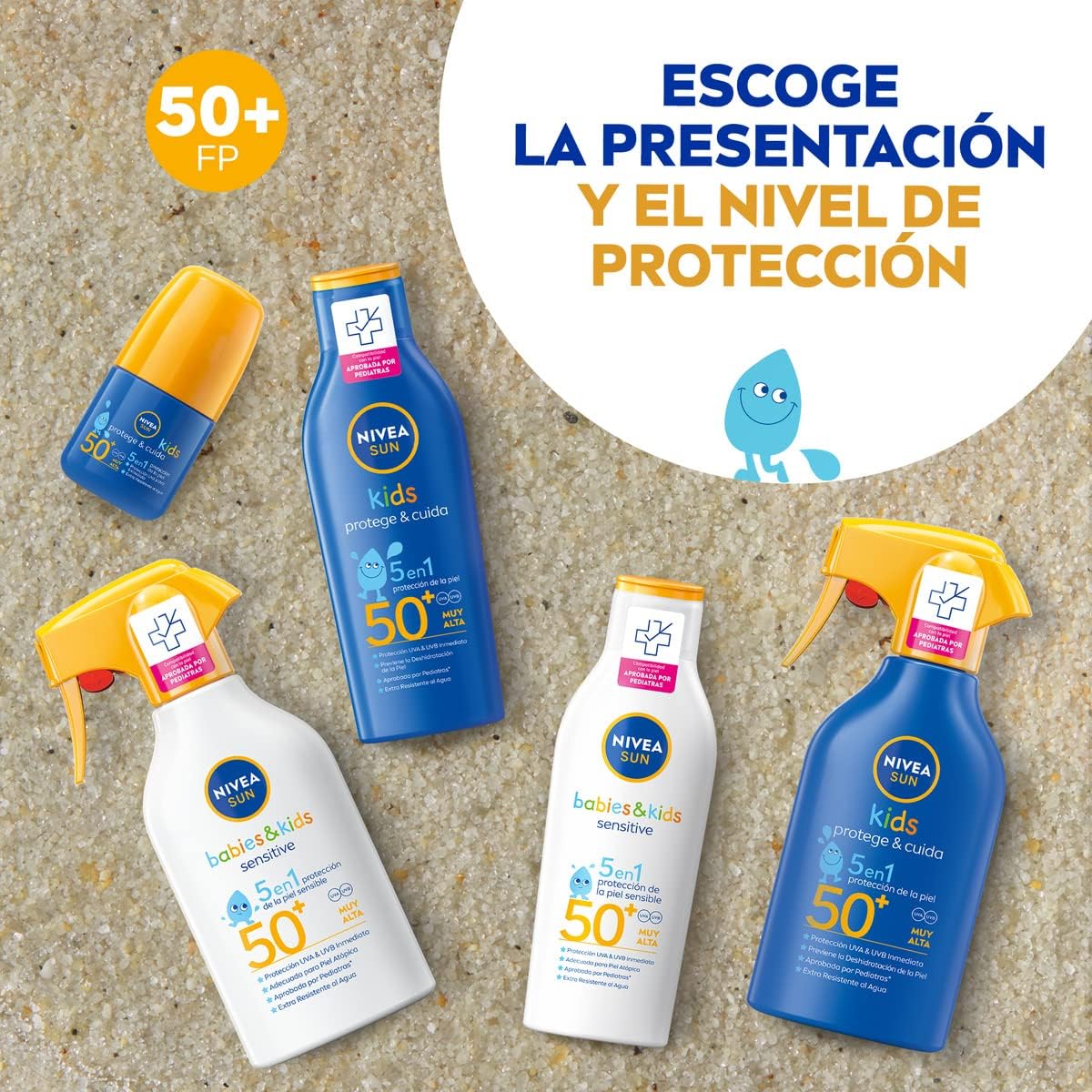 Thumbnail 7 de NIVEA SUN Kids Spray FP50+ 💧 Protección Solar Infantil 270ml