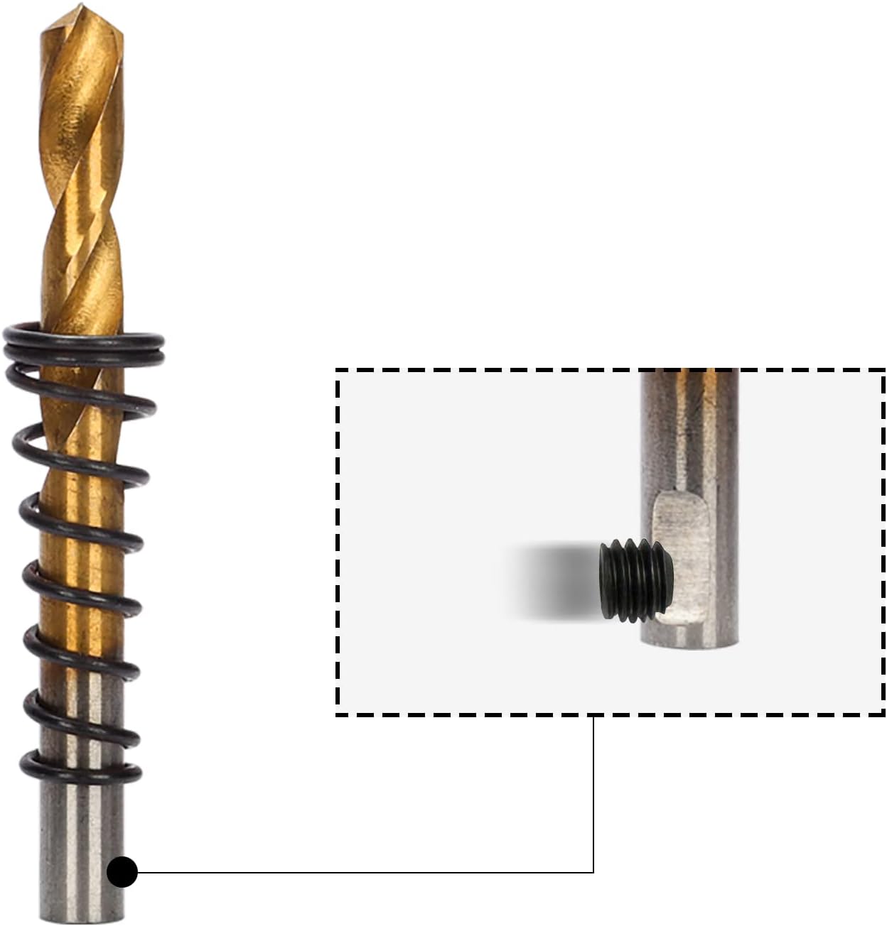 Thumbnail 6 de Mollom 4-23/32" (120mm) Heavy Duty Carbide Hole Saw with 2 Pilot Bits