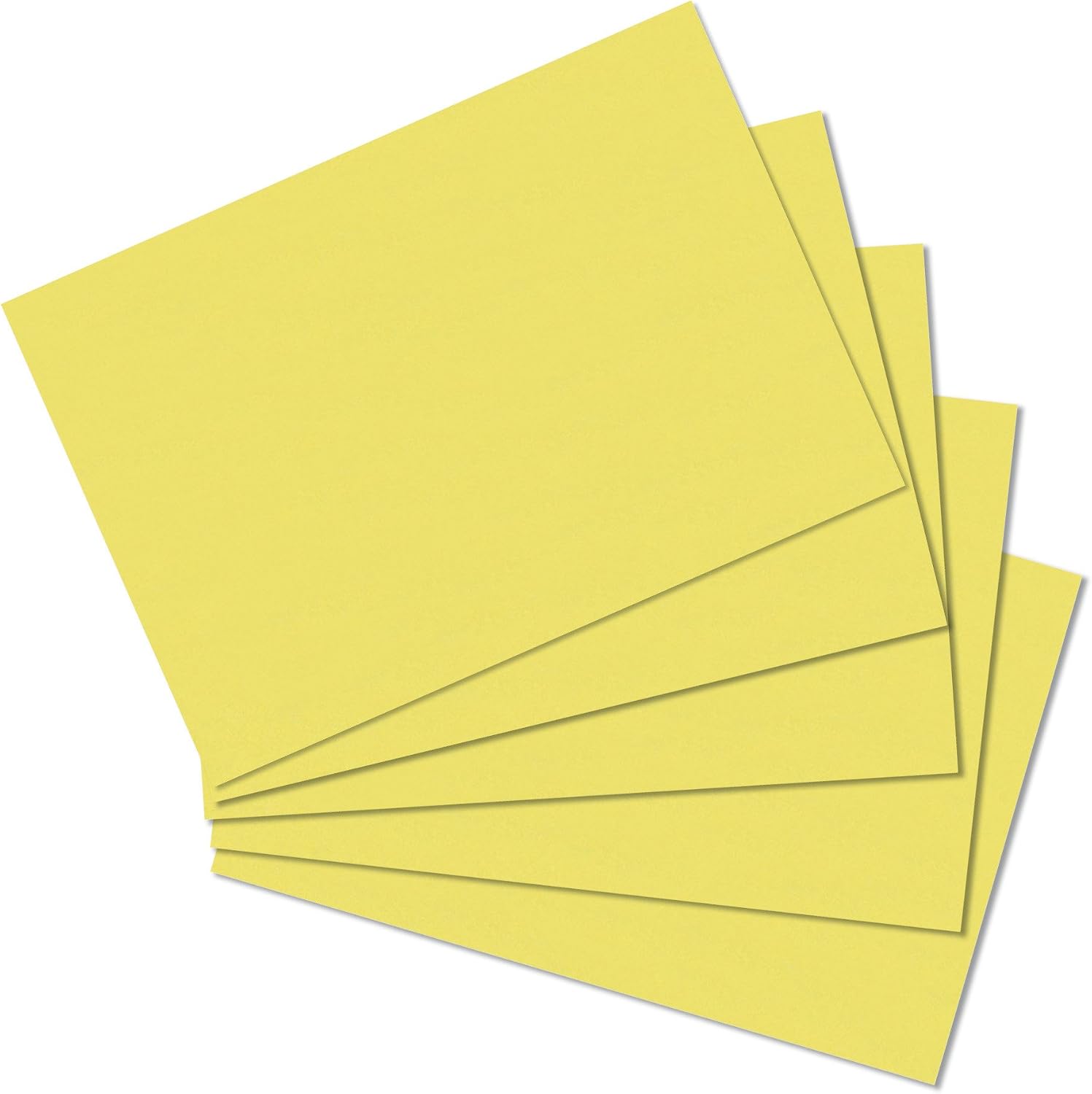 Detalle de herlitz kartongkort A5, blått omönstrat papper, 100 ark