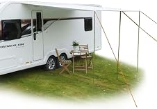 Detalle de Unikka Tenda da sole per roulotte 3,6 x 2,4 m con aste UV 50+, 5000 mm – kit completo