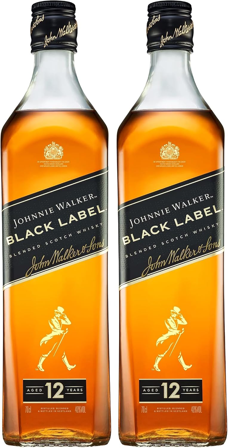 Detalle 2 de Johnnie Walker Black Label 12 años — Whisky escocés blended 700 ml