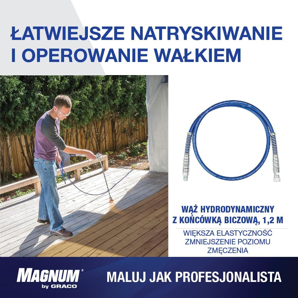 Detalle 2 de Graco DuraFlex 247338 – elastyczny wąż natryskowy 3/16″ x 1,2 m