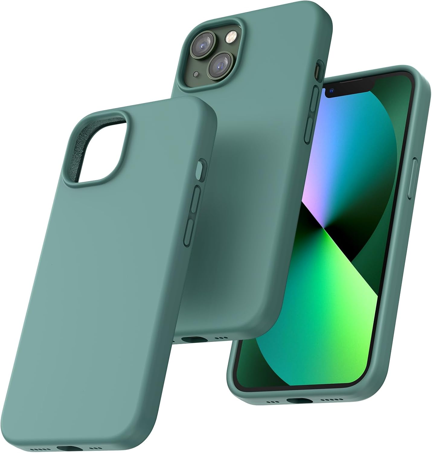 Detalle de TOCOL iPhone 13 silicone case 6.1-inch
