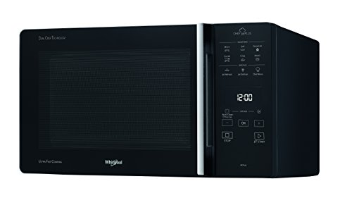 Detalle de Whirlpool MCP 349 BL Chef Plus: microonde termoventilato con grill e funzione Crisp
