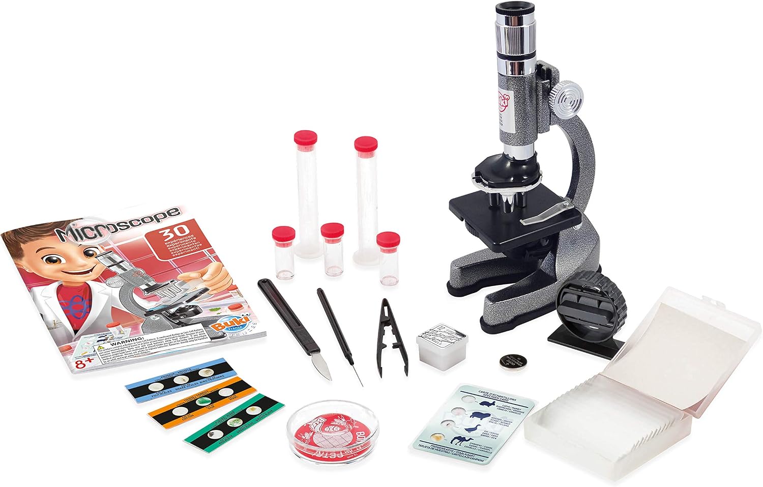 Detalle de Buki MS907B – Microscope 30 expériences