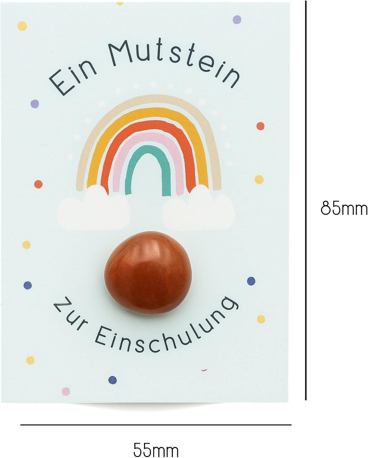 Detalle 2 de Milaboo Mutstein Schulkind I – Geschenk zur Einschulung