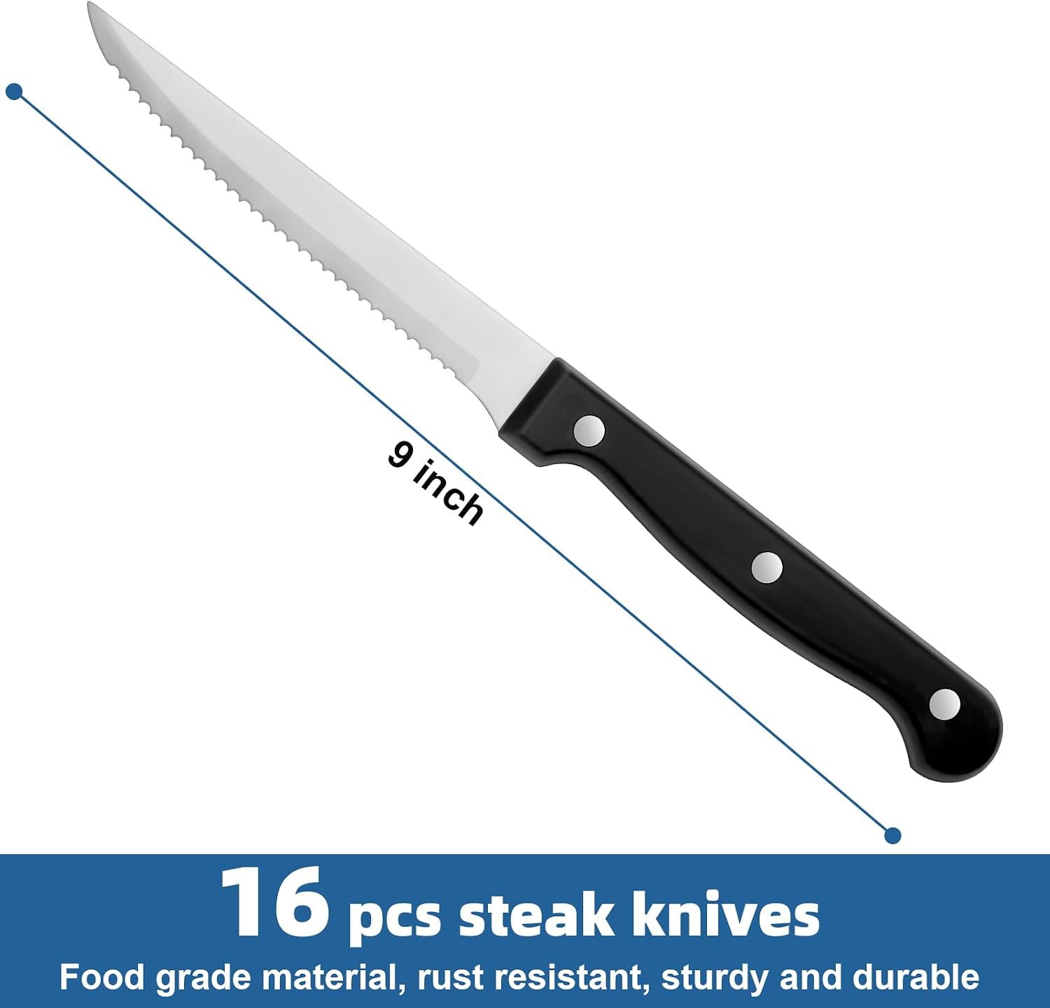 Detalle 2 de Steak Knives, 16-Piece Set