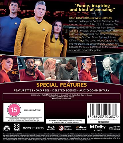 Thumbnail 2 de Star Trek: Strange New Worlds - Season One [Blu-ray] (Region A & B & C) | Paramount Home Entertainment