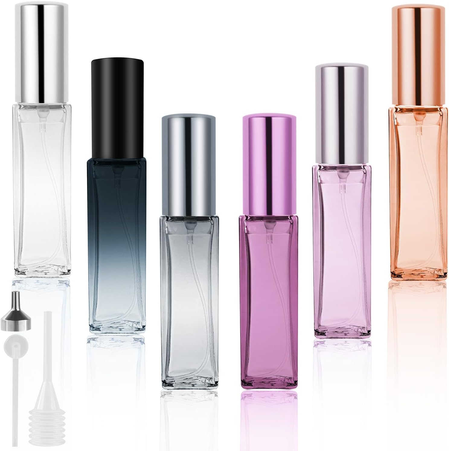 Thumbnail 7 de LOPHE Atomizadores de Vidrio 6x20ML ✨ Portátiles para Viaje