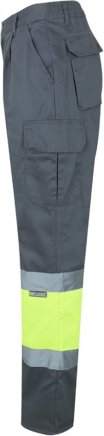 Detalle 2 de VELILLA 157 Pantalón alta visibilidad 3XL