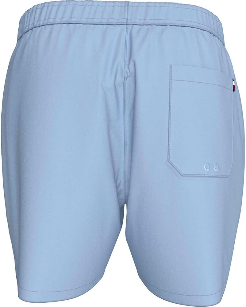 Detalle de Tommy Hilfiger Men’s Medium Drawstring Swim Shorts with Logo