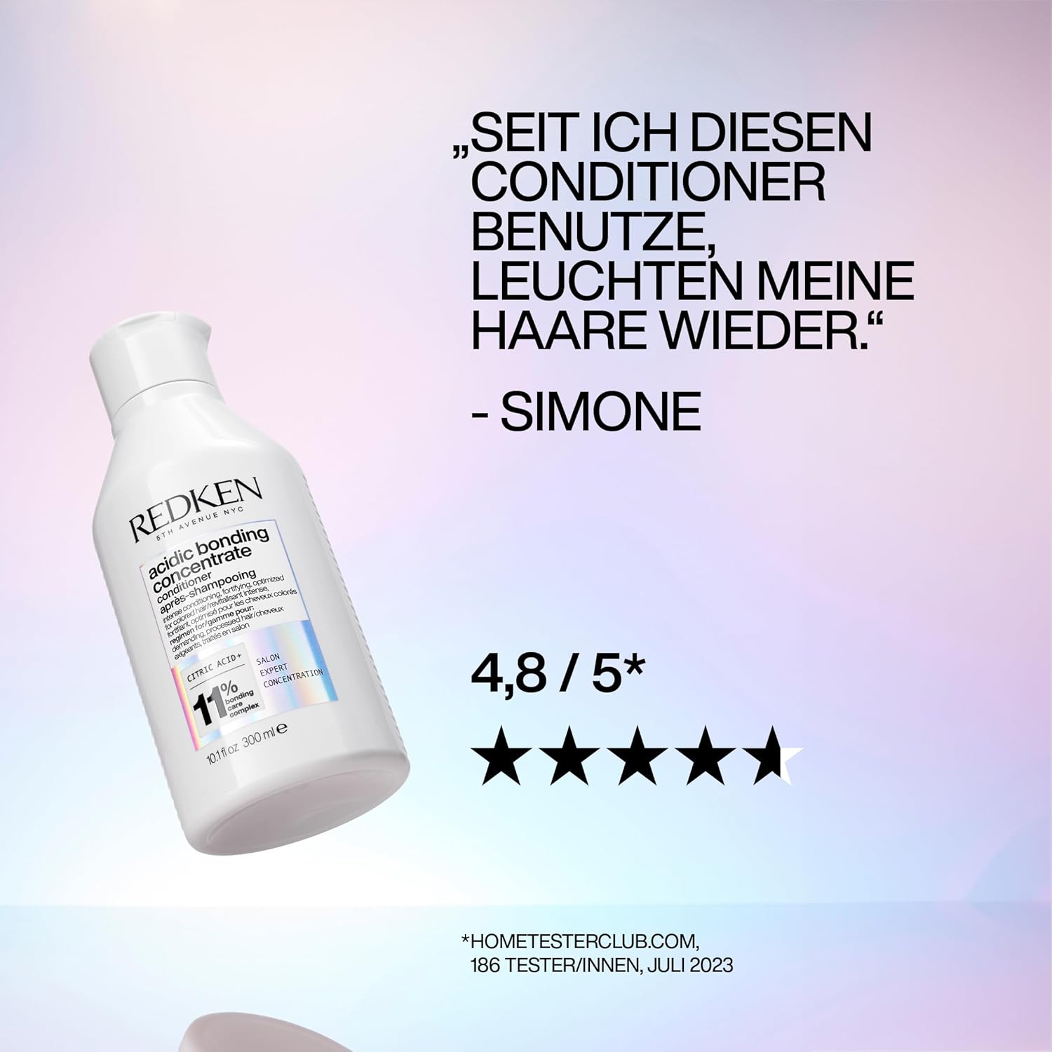 Thumbnail 5 de Redken Acidic Bonding Concentrate Pflegeset: Shampoo + Conditioner (300 ml + 300 ml) gegen Farbverlust