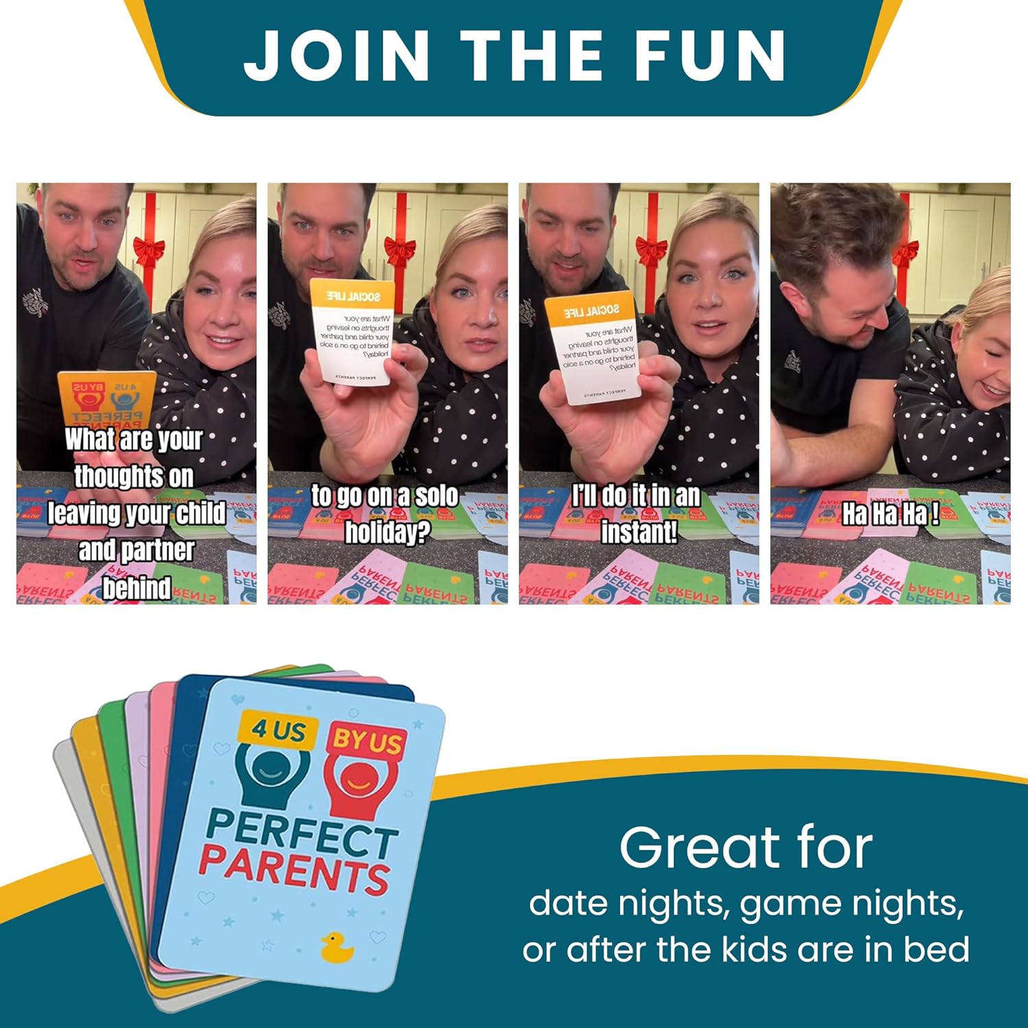 Thumbnail 6 de Perfect Parents Conversation Cards for Couples 🎲