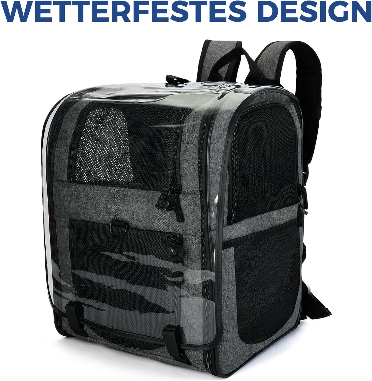 Detalle 2 de apollo walker Erweiterbar Katzenrucksack 16"