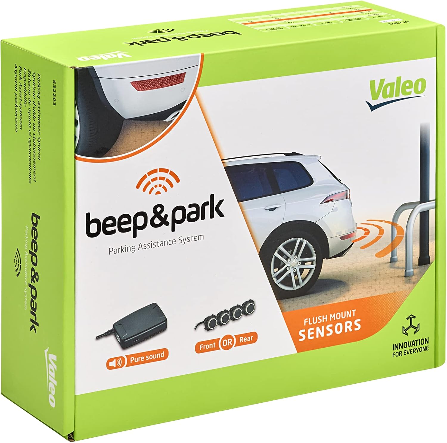 Thumbnail 6 de VALEO 632200 Einparkhilfe Beep&Park Kit: 4 Sensoren + Lautsprecher für Front- oder Heckeinbau