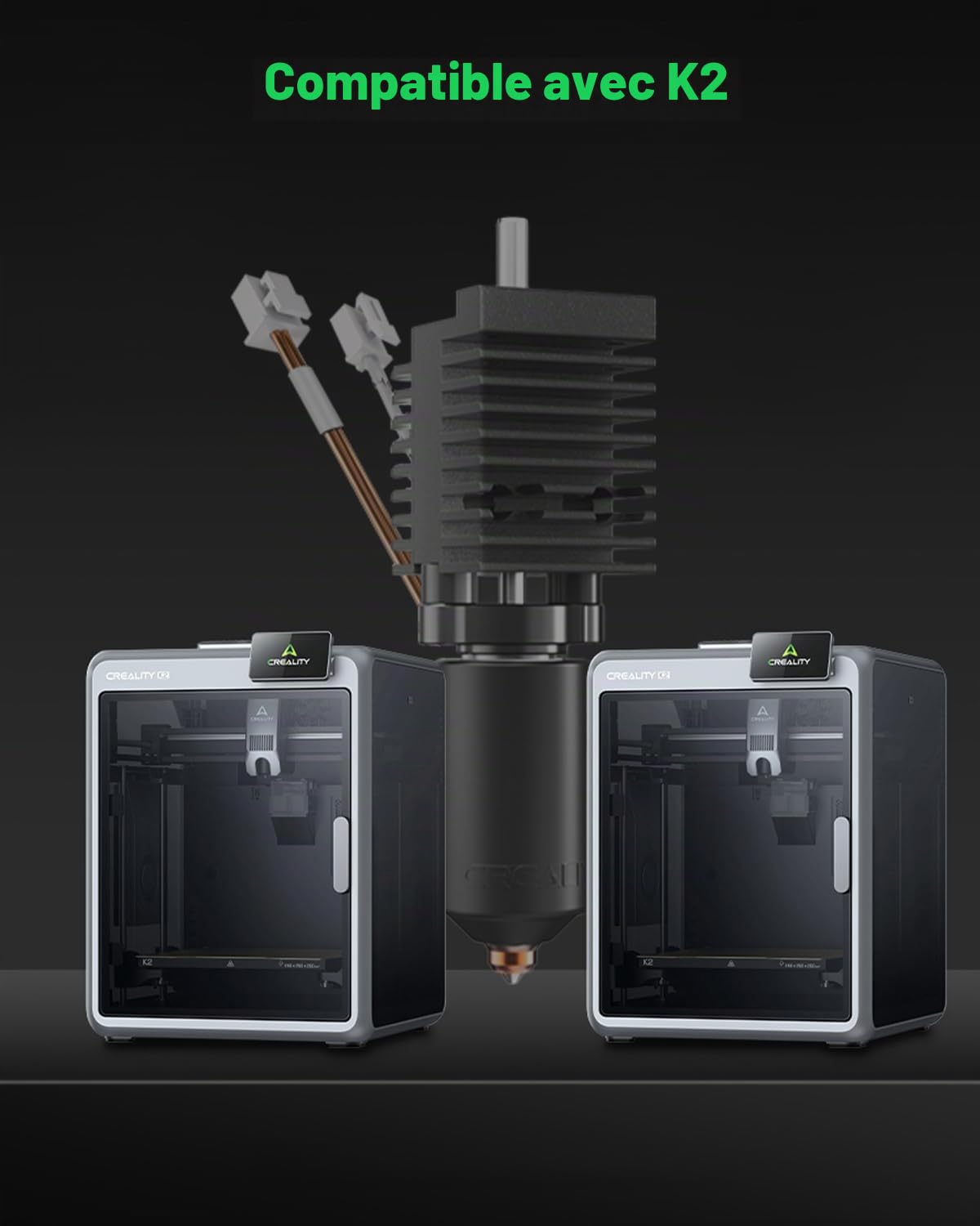Thumbnail 6 de Creality K2/K2 Pro keramische hotendset met verwisselbaar mondstuk, 300 °C